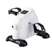 Everfit Under Desk Pedal Mini Exercise Bike Cross Trainer White