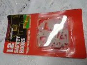 New 12 Pack Tony Safe Hooks Gutter Christmas Light