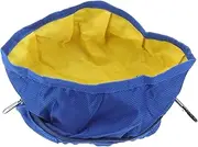 POPETPOP Pet Food Water Bowl for Dogs Cats Portable Travel Feeder for Camping Hiking Blue