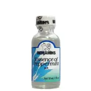 Benjamins Essence of Peppermint - 1 Oz (30 ml) - Food Flavoring - Anti-Gas