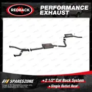 Redback 2 1/2" Cat Back System Single Outlet Rear for Ford Fairmont Falcon AU (for: Ford)