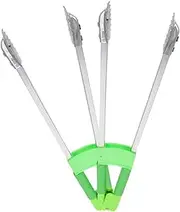 CANIGHT 2pcs Trash Picker Grabber Tool Grab Tool Garbage Clip Trash Grabber Garbage Grabber Pickup Sticks Garbage Tool Litter Picker Outdoor Cleaning Supplies Picker Grabber