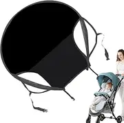 Stroller Shade Extender, Dustproof Stroller Sun Shade Extender, Portable Baby Accessories for Outdoor Camping Shelters Beach Jogging Hiking Park Shopping