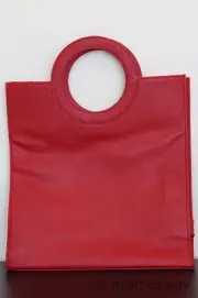 AUTHENTIC NAPOLEON PERDIS LIMITED EDITION LUXE TOTE BAG, RED COLOUR
