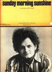 HARRY CHAPIN SUNDAY MORNING SUNSHINE SHEET MUSIC PIANO/VOCAL/GUITAR/CHORDS 1972