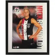 St Kilda Saints - Signed and Framed Hero Shot - Nick Riewoldt - Framed