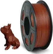 TECOR PLA Plus PLA+ 3D Printer Filament 1.75mm 1KG Spool 3D Printing Filament Compatible most FDM Printers (Chocolate)