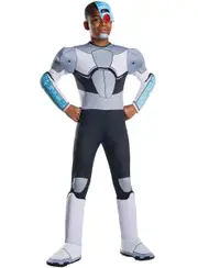 Teen Titans Go Boys Deluxe Cyborg Costume