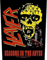Slayer Seasons in The Abyss Patch (UK Size: One Size) (Black/Red/Yellow)