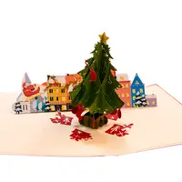 在飛比找Coupang 酷澎優惠-Leeum-Dream 3D聖誕樹2 3D卡片