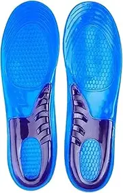 [Generic] Shoe Inserts - Silicone Arch Support Shoes | Relieve Feet Pressure Shoe Insoles | Ergonomic Arch Design Orthotic Insoles | Absorb Comfort Flat Feet Insoles For Men And Women