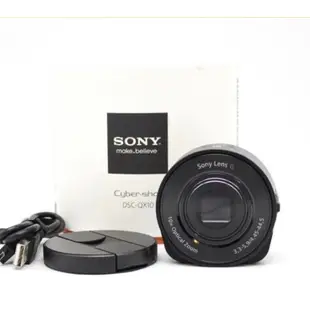 SONY DSC-QX10 智慧型手機外接式鏡頭相機 10x光學 9成新