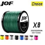 JOF 300M-1000M 8 Strand Braided Outdoor Fishing Line Sea Fishing Ice Fishing Riv
