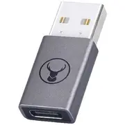 Bonelk USB-A to USB-C Adapter Grey