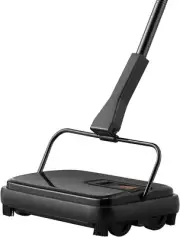 EZ SPARES Quiet Carpet Sweeper,Floor Sweeper with Pig-Bristles,Suitable for Carp