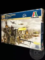 DEFLECTOR DC® Italeri World War II Figures (1:72) Model Kit DISPLAY CASE