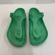 Birkenstock New w/ Box Gizeh Bold Jade EVA Regular Width - Select Size