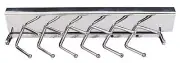 295TPC Sliding Tie Rack Polished Chrome