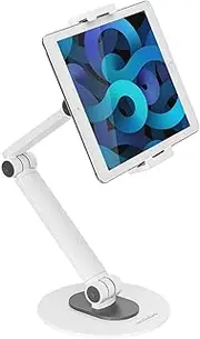 activiva Universal iPad & Tablet Tabletop Stand, Adjustable Tablet Holder, Securely Hold 4.7” ~12.9” iPad or Tablet with Hands-Free View.