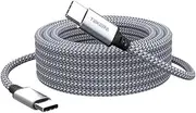 TEKERA USB C to USB C Cable 5m, 60W USBC to USBC Cable PD Fast Charging Type C Cable USB C Charger Cable (60W (16.4FT/5M))