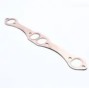 HDVCRNBAVW 2x SBC Copper Header Exhaust Gasket Seal Compatible With Chevy SB 327 305 350 383 Replacement Perfect Fitment, Directly Replacement exhaust gasket