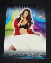 2017 Benchwarmer BRYIANA NOELLE Dreamgirls #18 Red Foil Variant #1/1 PLAYBOY Hot