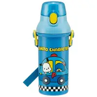 在飛比找樂天市場購物網優惠-小禮堂 Sanrio大集合 日製 直飲式水壺附背帶 塑膠水瓶