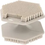 CRILSTYLEO Silicone Face Cleansing Brush Dual Sided Exfoliator for All Skin Gentle Facial Scrubber for Daily Use with Cleansers Durable and Safe Silicone Material