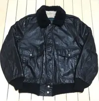 在飛比找Yahoo!奇摩拍賣優惠-古著 Vintage 80's Cooper 鋪棉飛行夾克 