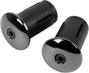 1 Pair Bicycle Grips Plugs Handle Bar Aluminium Alloy Handle Plug Road Bike Bar End Plugs QIUNI
