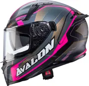 Caberg Avalon X Optic, full face helmet , color: Matt Grey/Black/Pink , size: M
