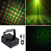 Laser Party Projector Light DJ Disco Stage Lights LED Strobe Sound Activated