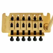 Floyd Rose FRTNFTSGR2 Non-Fine Tuner Tremolo System with R2 Nut, Satin Gold