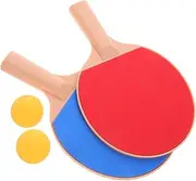 1 Set Table Tennis Racket Set Table Tennis Bat Plastic