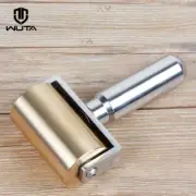 WUTA Smooth &Silent Solid Leather Craft Roller Edge Creaser Glue Laminating Tool