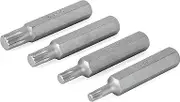 Titan 16164 1/2" Drive XZN Triple Square Bit Set, 4 Piece