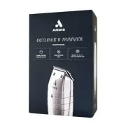Andis Outliner II Square Blade Corded Trimmer, Gray 04685