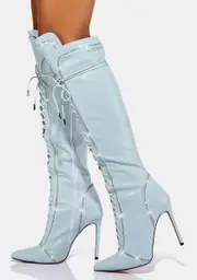 [AZALEA WANG] Stop The Drama Stiletto Boots