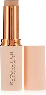 Makeup Revolution Fast Base Stick Foundation F8, Brown, 30g