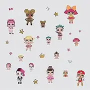 L.O.L. Surprise! RoomMates RMK3888SCS Peel and Stick Wall Decals