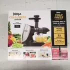 Ninja Cold Press Juicer Pro Powerful Slow Juicer with Total Pulp Control JC100