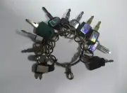 5P8500 12pcs key set K250，8398，14607，CATA CAT B,2498，459，301，S450，C001，777