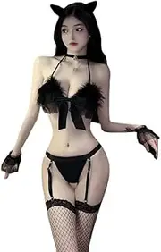 [generic] Cop Fancy Mesmerizing Attendant Set Perspective Gothic Policewoman Garter Sailor Pilot Chemise Sissy Officer Maid