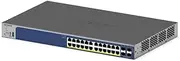 NETGEAR 28-Port PoE+ Gigabit Ethernet Smart Switch (GS728TXP) - Managed, Optional Insight Cloud Management, 24 x PoE+ @ 190W, 4 x 10G SFP, Desktop or Rackmount and Limited Lifetime Protection