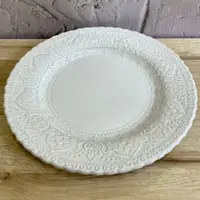 在飛比找樂天市場購物網優惠-法式古典優雅白餐盤
