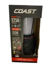 CoastEAL26 1250 Lumens Alkaline Battery Dual Power CampingLantern Flashlight