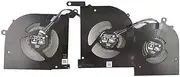 Laptop CPU GPU Fan for MSI GS66 WS66 P66 Creator 15 DC 5V 0.5A New