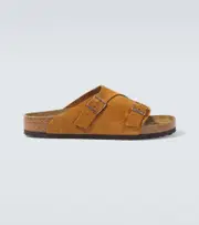 [Birkenstock] Birkenstock Zürich suede mules UK 8 brown