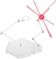 Toddmomy 1 Set Poseable Figure Stand with Joints for Model Display Lightweight and Compact Pedestal Base Figures and Doll Collection Easy Assembly and Strong Support