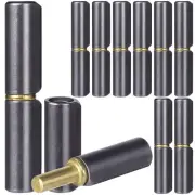 10 Pcs Weldable Barrel Hinges 2-1/2" Long 3/8" Diameter Heavy Duty Carbon Ste...